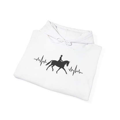 Dressage Horse Heartbeat Sweatshirt