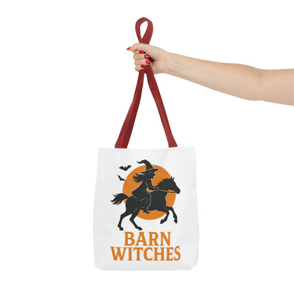 Witchy Tote Bag for Barn Witches - Halloween, Gift for Witches, Eco-Friendly, Shopping Tote, Novelty Bag