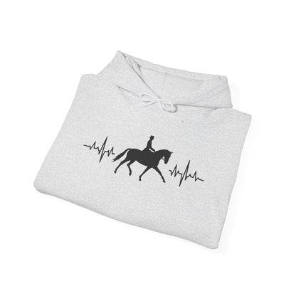 Dressage Horse Heartbeat Sweatshirt