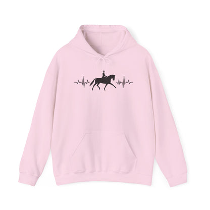 Dressage Horse Heartbeat Sweatshirt