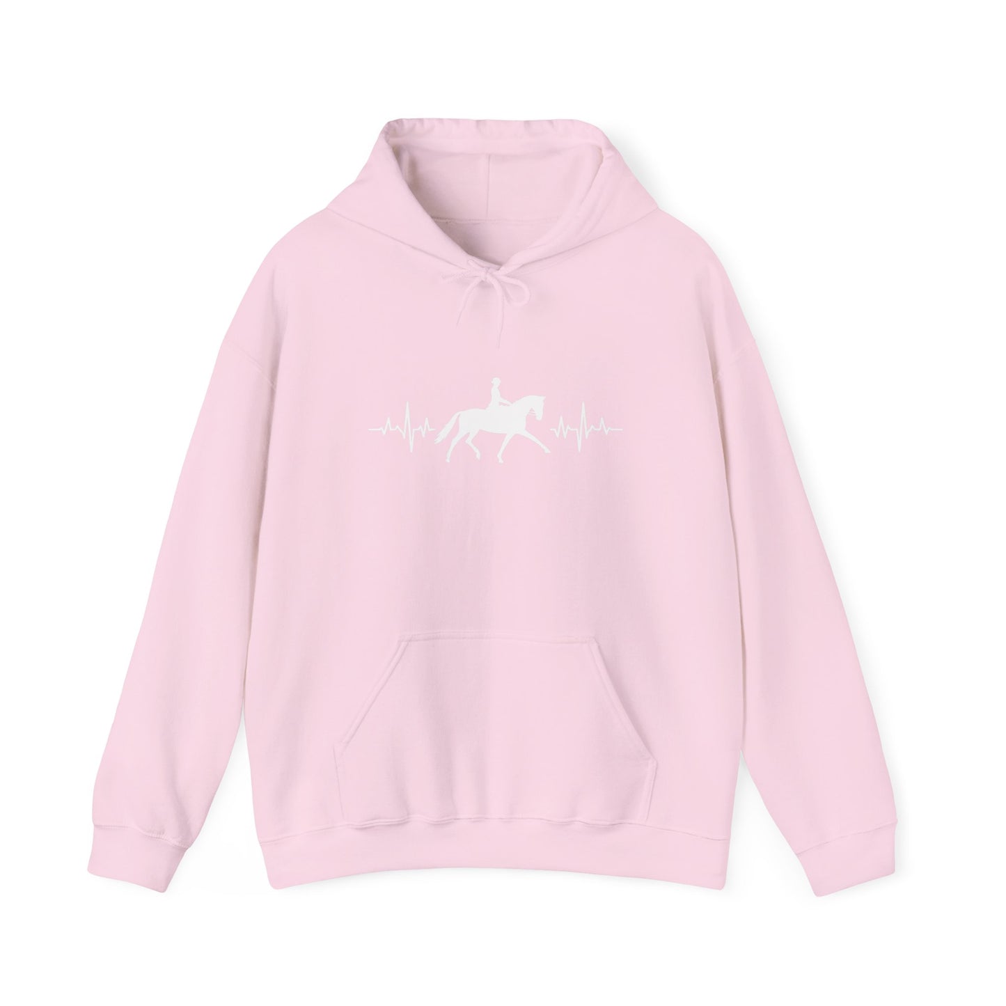 Equestrian Heartbeat Hoodie - Perfect Gift for Horse Lovers, Stylish Horseback Riding Apparel, Cozy Unisex Sweatshirt, Unique [...]