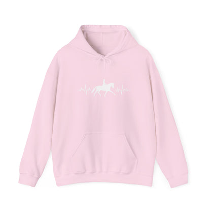 Equestrian Heartbeat Hoodie - Perfect Gift for Horse Lovers, Stylish Horseback Riding Apparel, Cozy Unisex Sweatshirt, Unique [...]