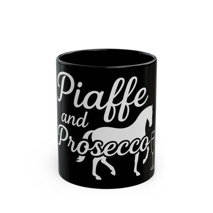 Equestrian Mug - Piaffe and Prosecco Horse Gift, Perfect for Horse Lovers, Equestrian Enthusiasts, Birthdays, Anniversaries, Unique Gifts