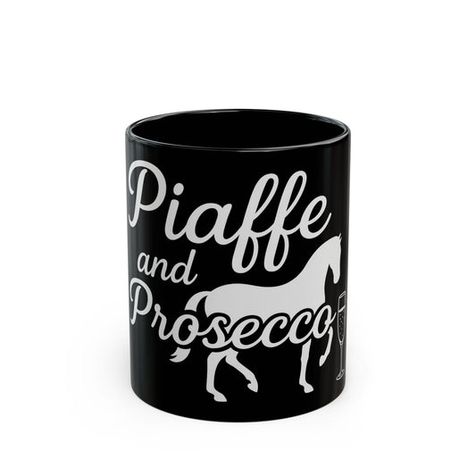 Equestrian Mug - Piaffe and Prosecco Horse Gift, Perfect for Horse Lovers, Equestrian Enthusiasts, Birthdays, Anniversaries, Unique Gifts