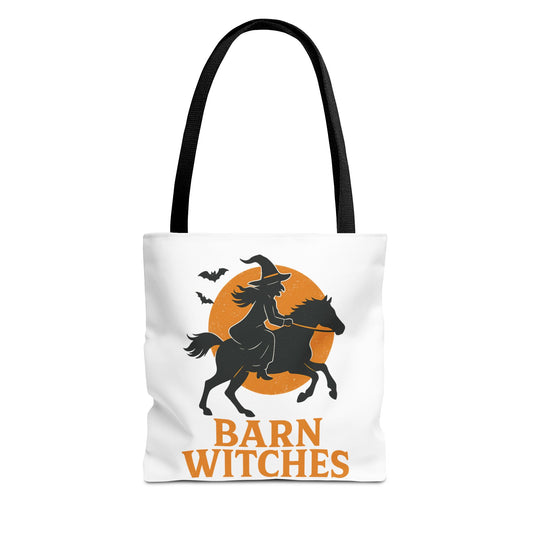 Witchy Tote Bag for Barn Witches - Halloween, Gift for Witches, Eco-Friendly, Shopping Tote, Novelty Bag