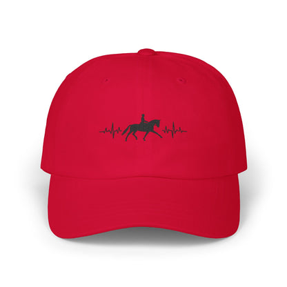 Equestrian Classic Dad Cap - Horse Lover Gift, Unisex Cap for Riding Fans, Casual Fashion, Outdoor Events, Stylish Headwear