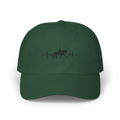 Equestrian Classic Dad Cap - Horse Lover Gift, Unisex Cap for Riding Fans, Casual Fashion, Outdoor Events, Stylish Headwear