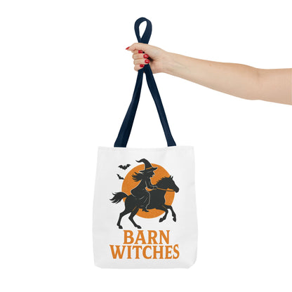 Witchy Tote Bag for Barn Witches - Halloween, Gift for Witches, Eco-Friendly, Shopping Tote, Novelty Bag